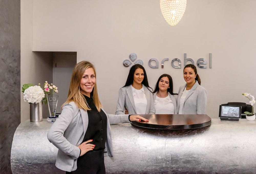 アラベル デザイン アパートメント ベルリン エクステリア 写真 Reception at the hotel